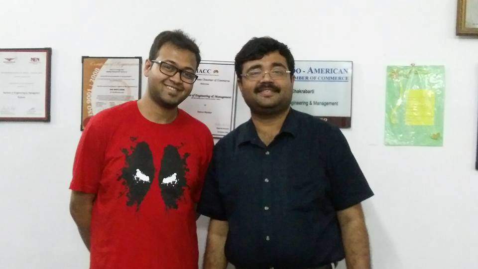 2013 batch Computer Science & Engineering alumnus Supratim Das is doing his Master's degree from the prestigious Saarland University.