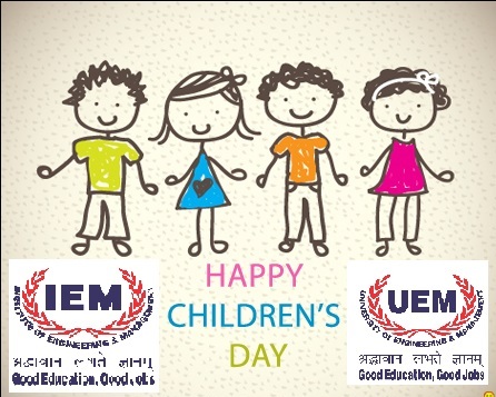 IEM-UEM group wishes everyone a very Happy Children's Day 2017....