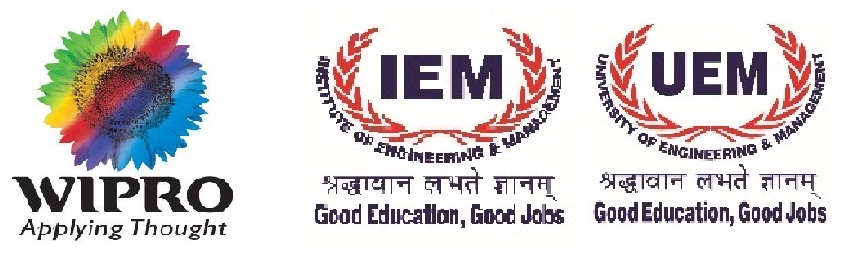 3 BBA Students (2 from Institute of Engineering & Management (IEM) and 1 from University of Engineering & Management (UEM)) have been selected by WIPRO Technologies as Financial Analyst