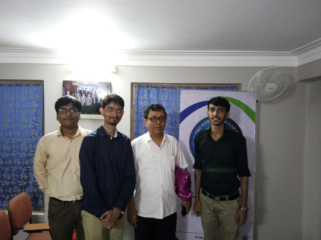 ISHRAE Kolkata organised a Technical Talk on "HVAC System Design for Green Building"