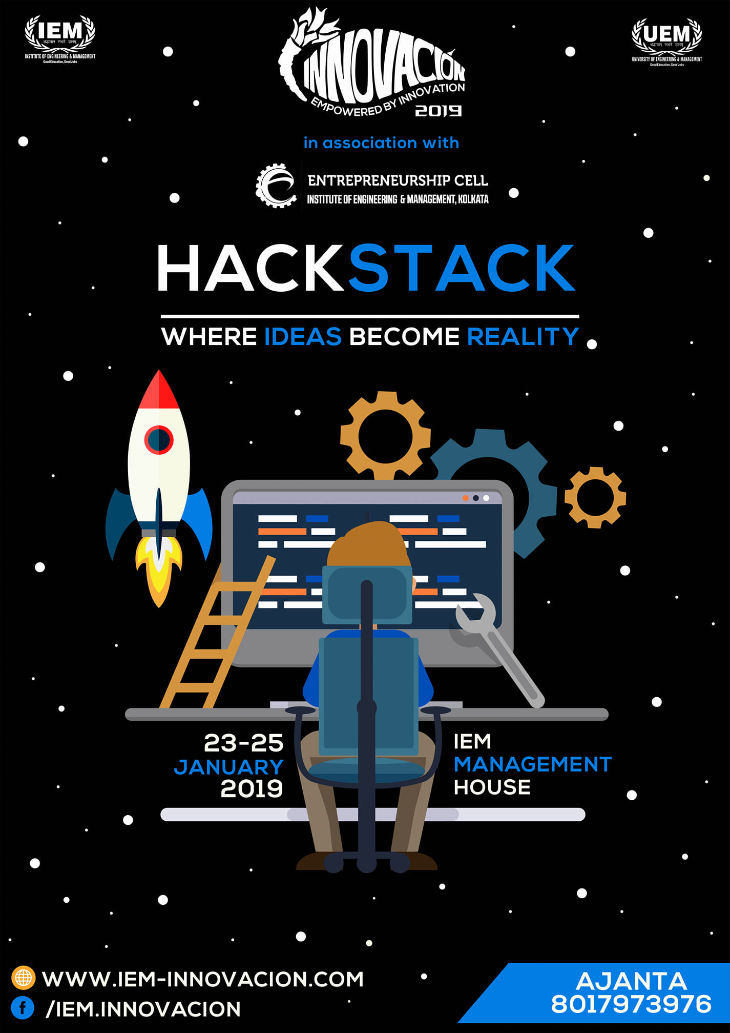 IEM Hackstack, Innovación 2019