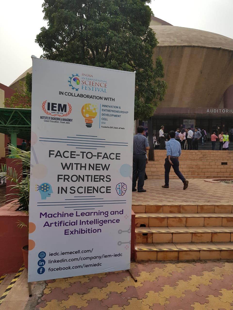 IEM-IEDC was invited by IISF for the biggest international science festival to conduct special event
