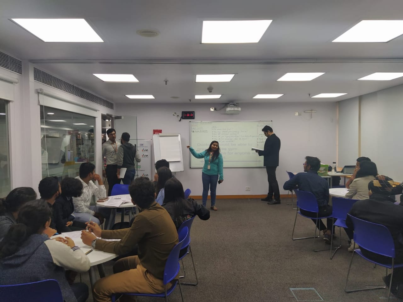 On Saturday, 4th January, a workshop on Group Discussion was held by Young Indians in association with British Council for IEM students