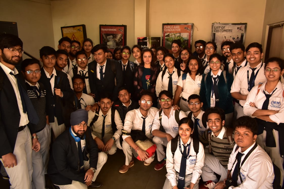 YI arranged an Industry Visit for BCA 2nd year students of IEM at RTS power corporation on 21st January 2020