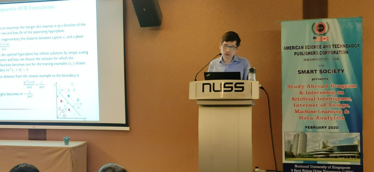 The final session of Day 1, i.e. on 10th February 2020 was taken by Dr. Kong Wai Kin Adams at National University of Singapore in Study Abroad Program and Internship