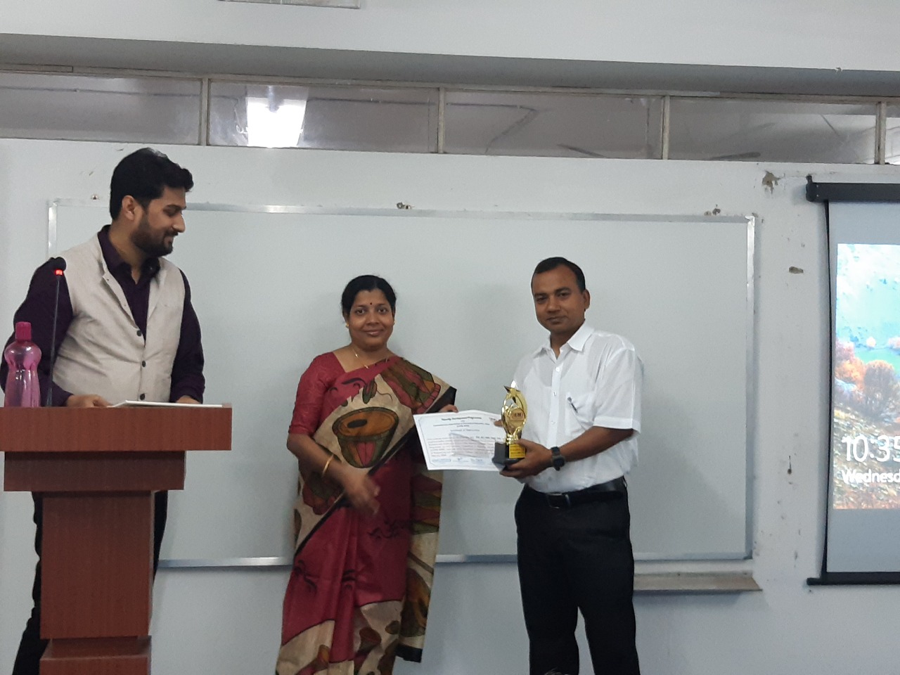 Day – 3 of ongoing FDP by BBA Department of IEM Kolkata on “Contemporary Approaches in Research and Education” (CARE) 2020
