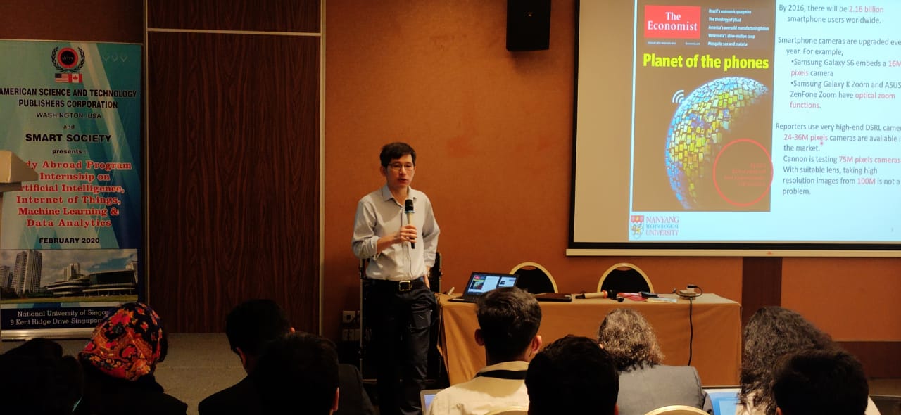 Afternoon session by Dr. Kong Wai-Kin Adams, Associate Professor, Nanyang Technological University at Study Abroad Program, Singapore