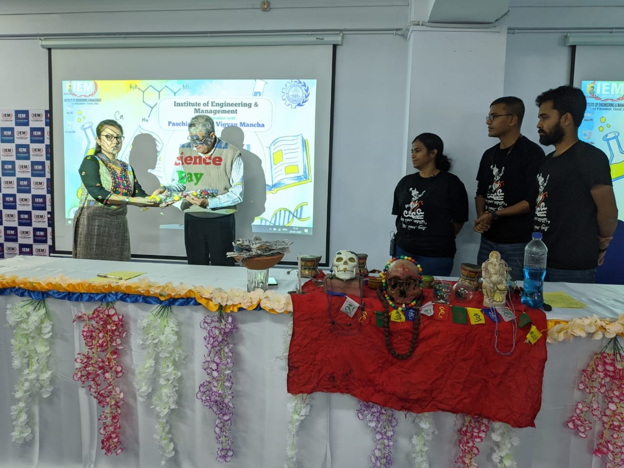 On 28th February 2020 BCA department of IEM Kolkata organised one workshop for the first year students by Paschim Banga Vigyam Mancha