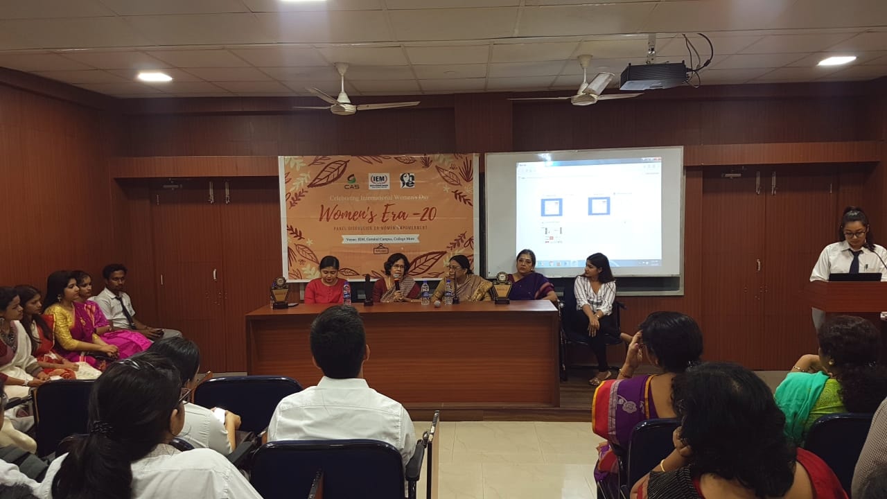 Few glimpses of the International women's day event named "women's era" celebration which was organized by IEM ECE Department on 6th March 2020 at IEM Gurukul Campus