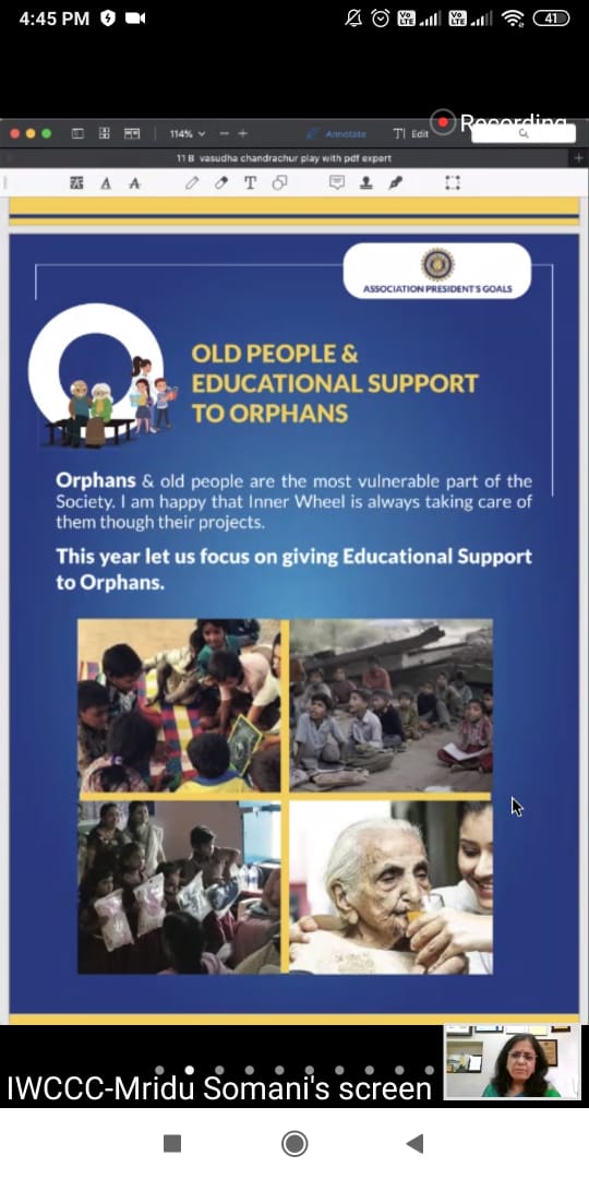 Inner Wheel Club of IEM Kolkata* participated in the Aurelia Officers' Training Program