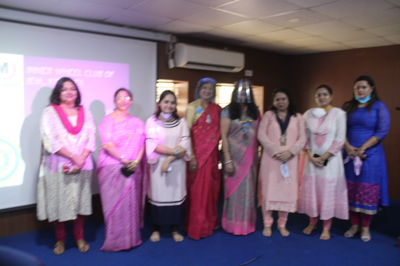 Inner Wheel Club of IEM Kolkata received its Charter today from District Chairman