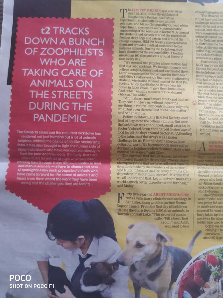 Press Release in t2 regarding IEM PET SOCIETY