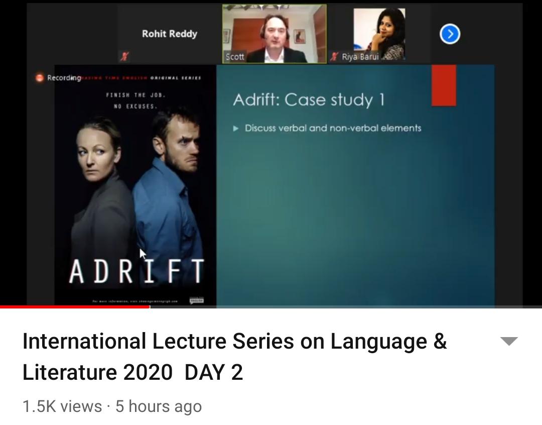 Day 2 of International Lecture Series on Language and Literature organised by IEM Kolkata