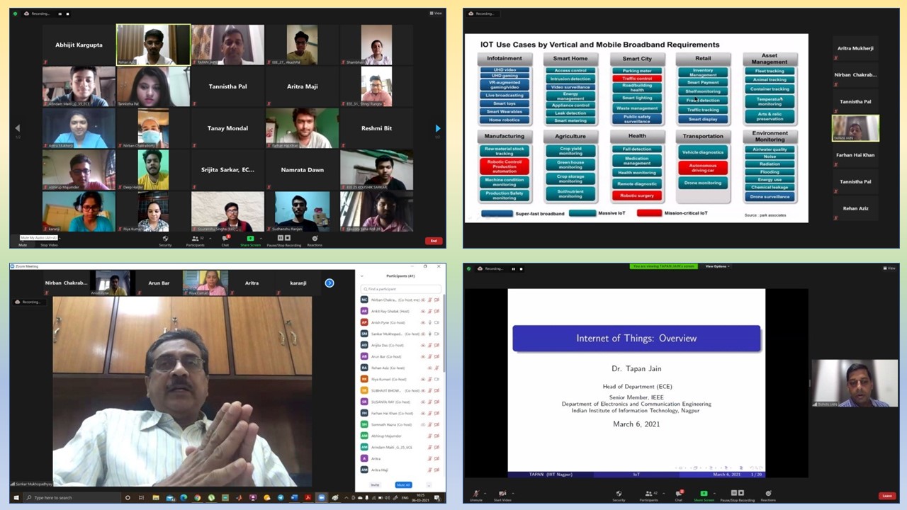 Workshop On Sensors Based IOT
