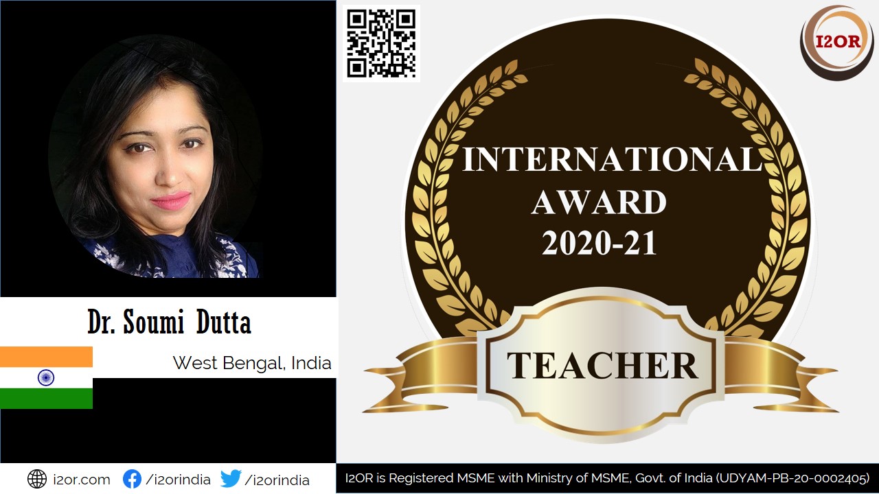 International Teacher Award 2020-21