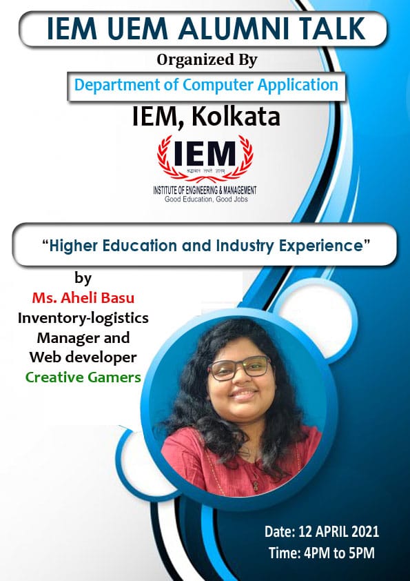 IEM-UEM Alumni Talk