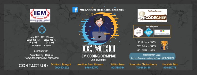 IEM Coding OLYMPIAD