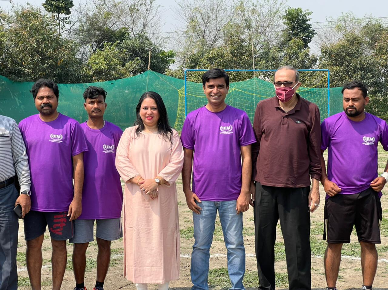FOOTBALL TOURNAMENT for the faculty members in IEM
