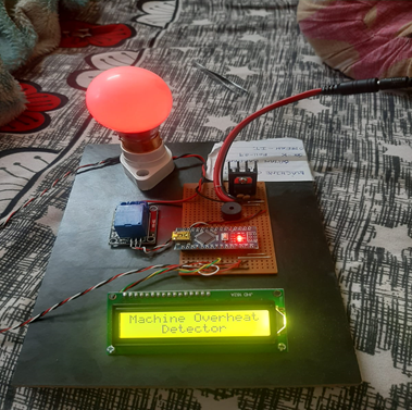 Machine Overheat Detector with Alert