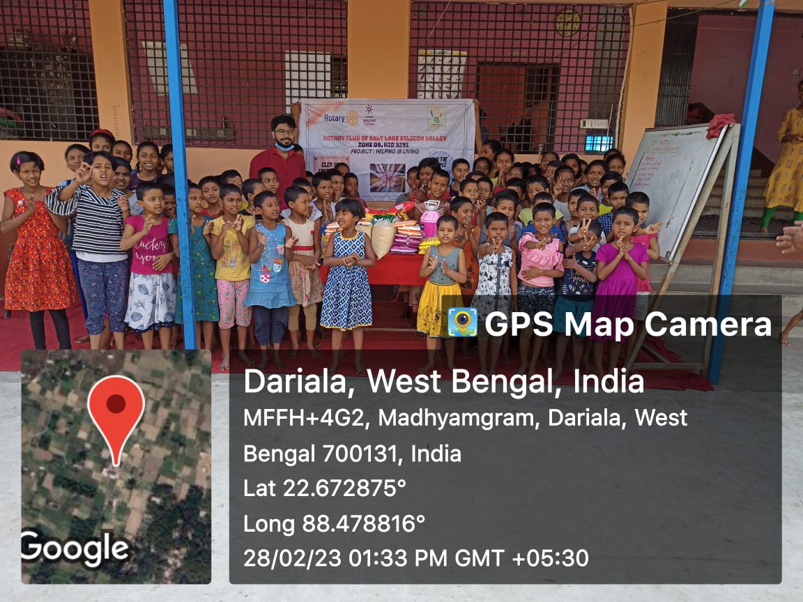 CSR Activity of Institute of Engineering & Management in association with Rotary Club