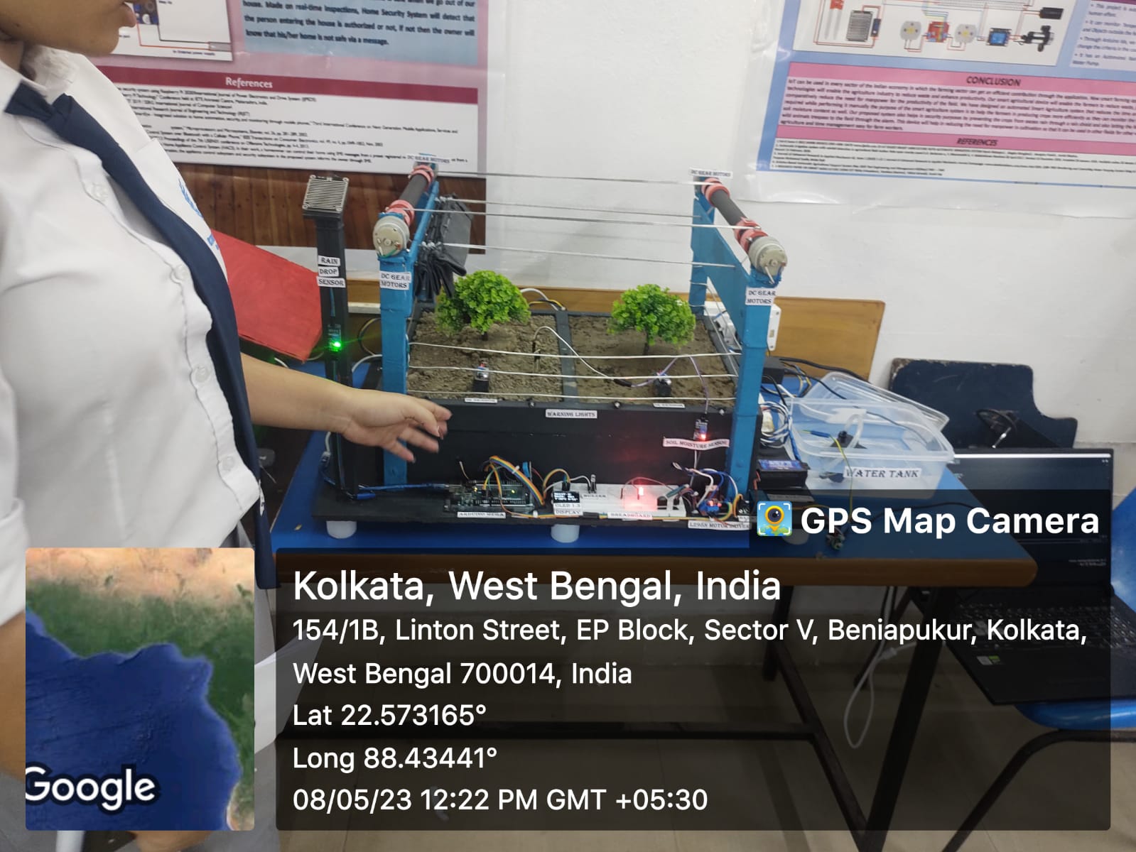 Technical Poster Presentation and Model Building competition organized by BCA department