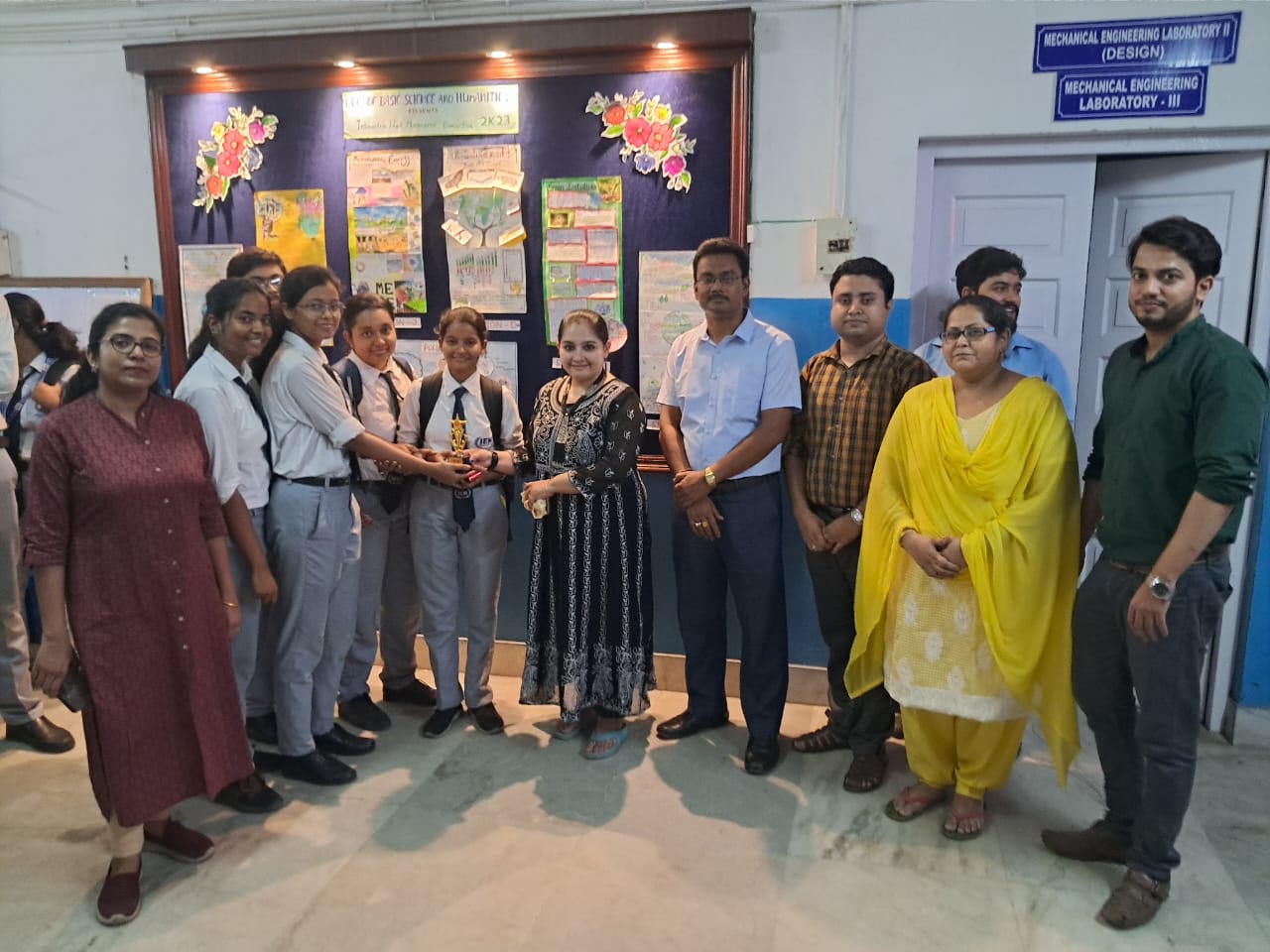 Inter -Section Wall Magazine Competition organized by IEM BSH department