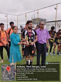 An inter-department futsal tournament