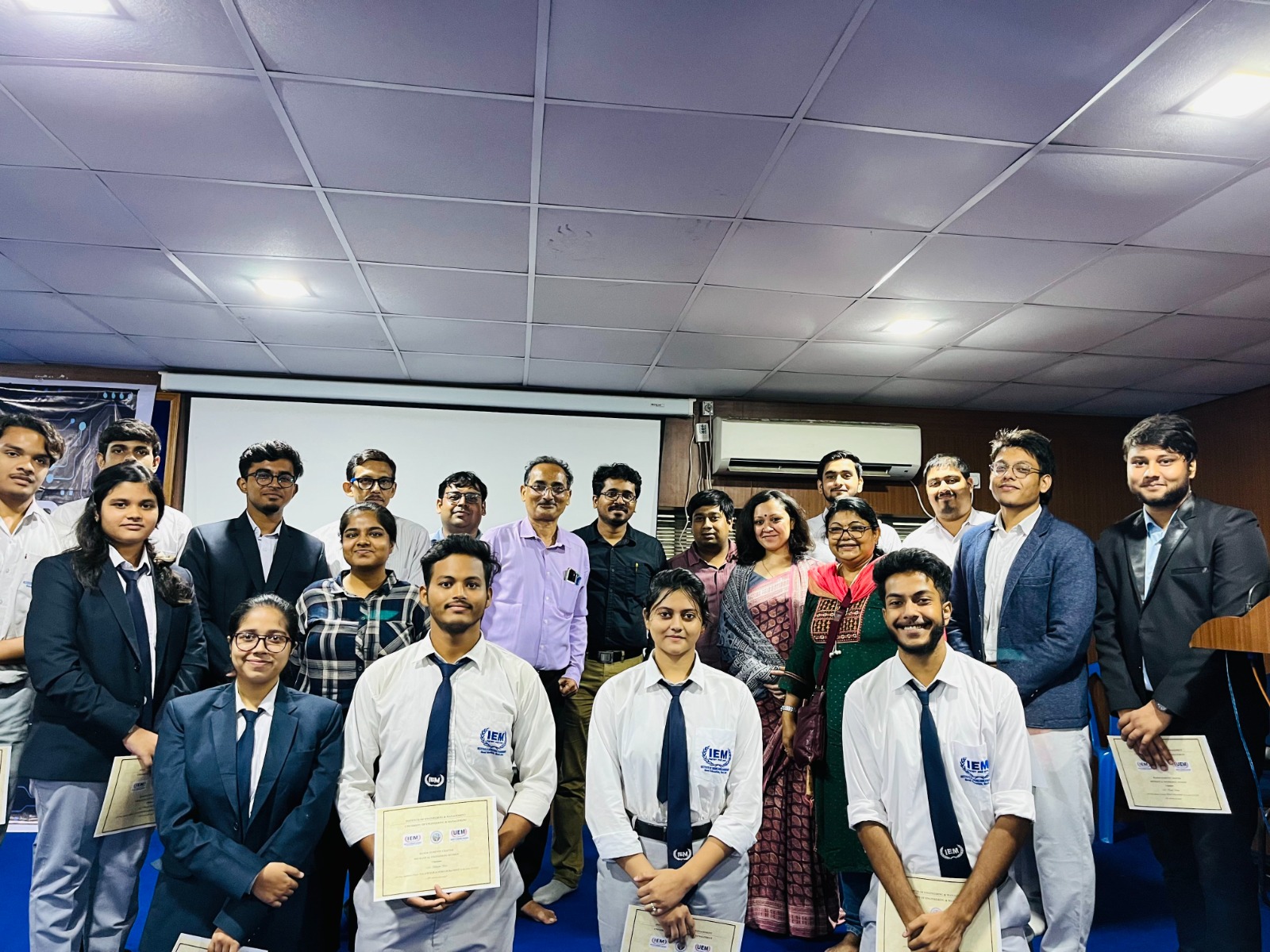 Mechanical Department of IEM conducted the IEI IEM CWC Installation