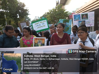 Campus to Campus Green Walk: A Event Organized by IEM BBA department