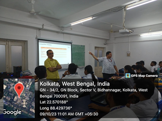 A Workshop on Entrepreneurship : organized by BBA department of IEM