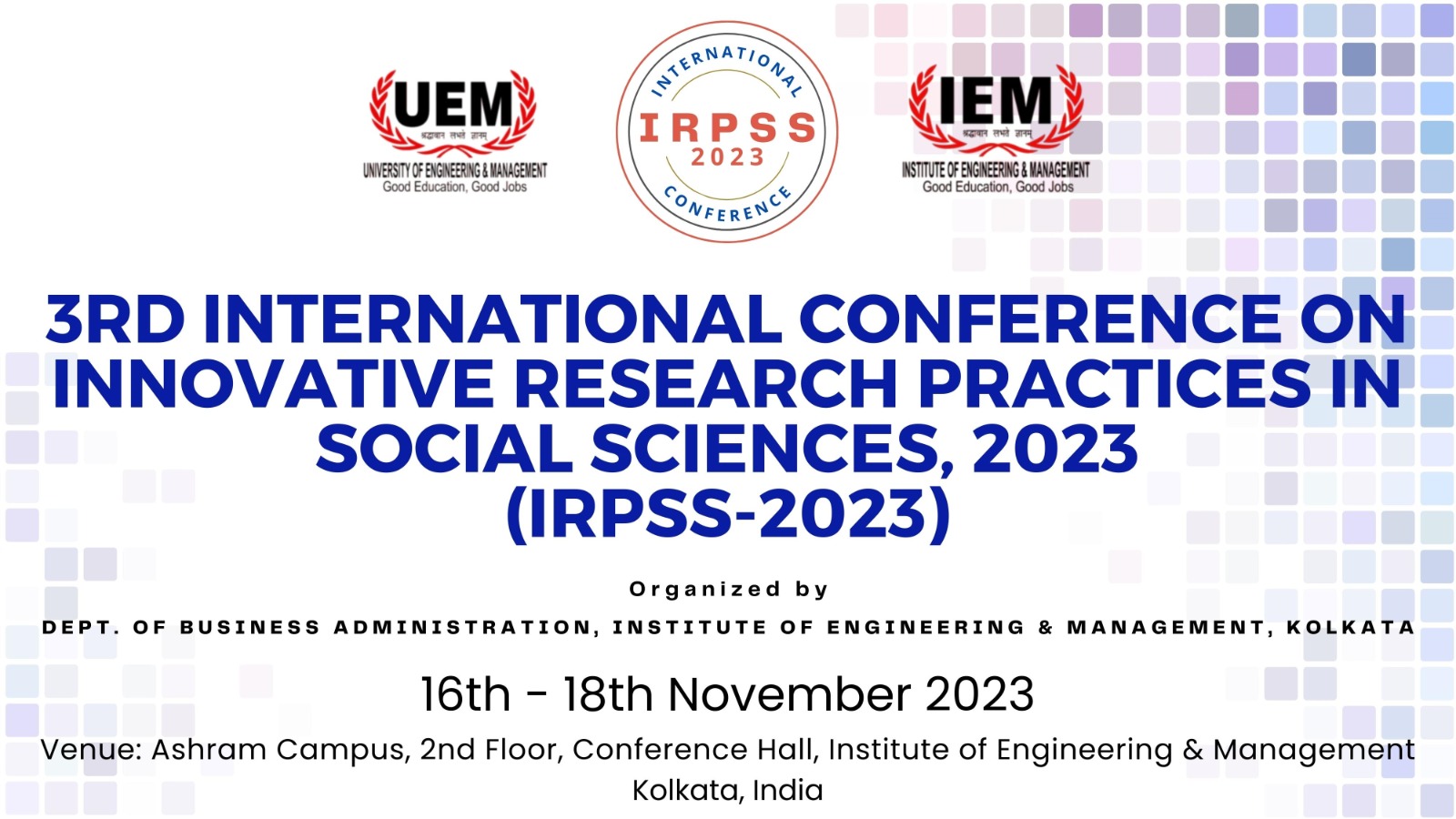 3rd International Conference on Innovative Research Practices in Social Sciences (IRPSS-2023)