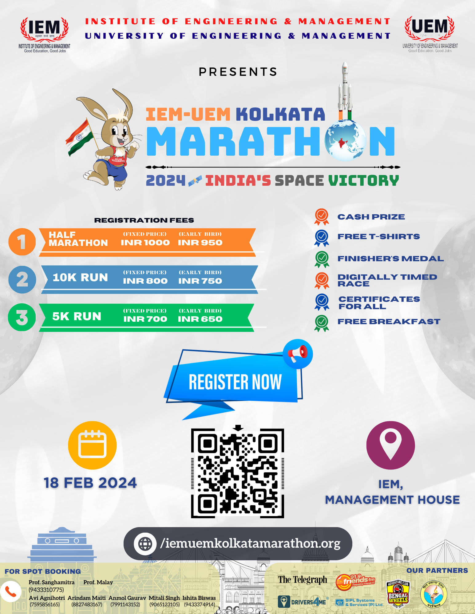 IEM-UEM Kolkata Marathon 2024