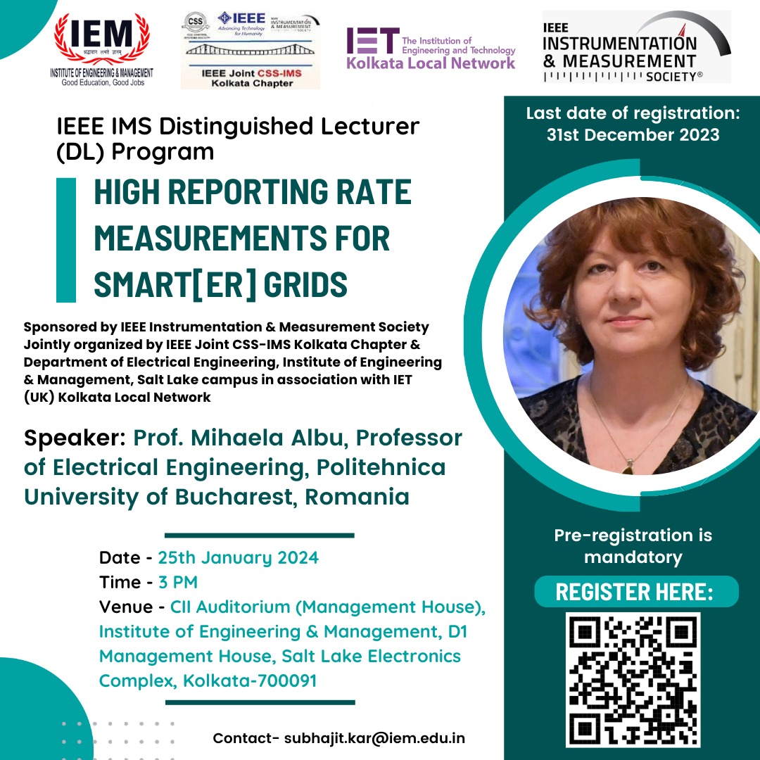 Distinguish lecture series organised by EE department