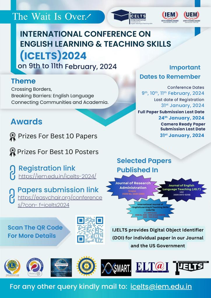 International Conference on English Learning and Teaching Skills