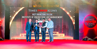 Times Power Icon Award from Times of India