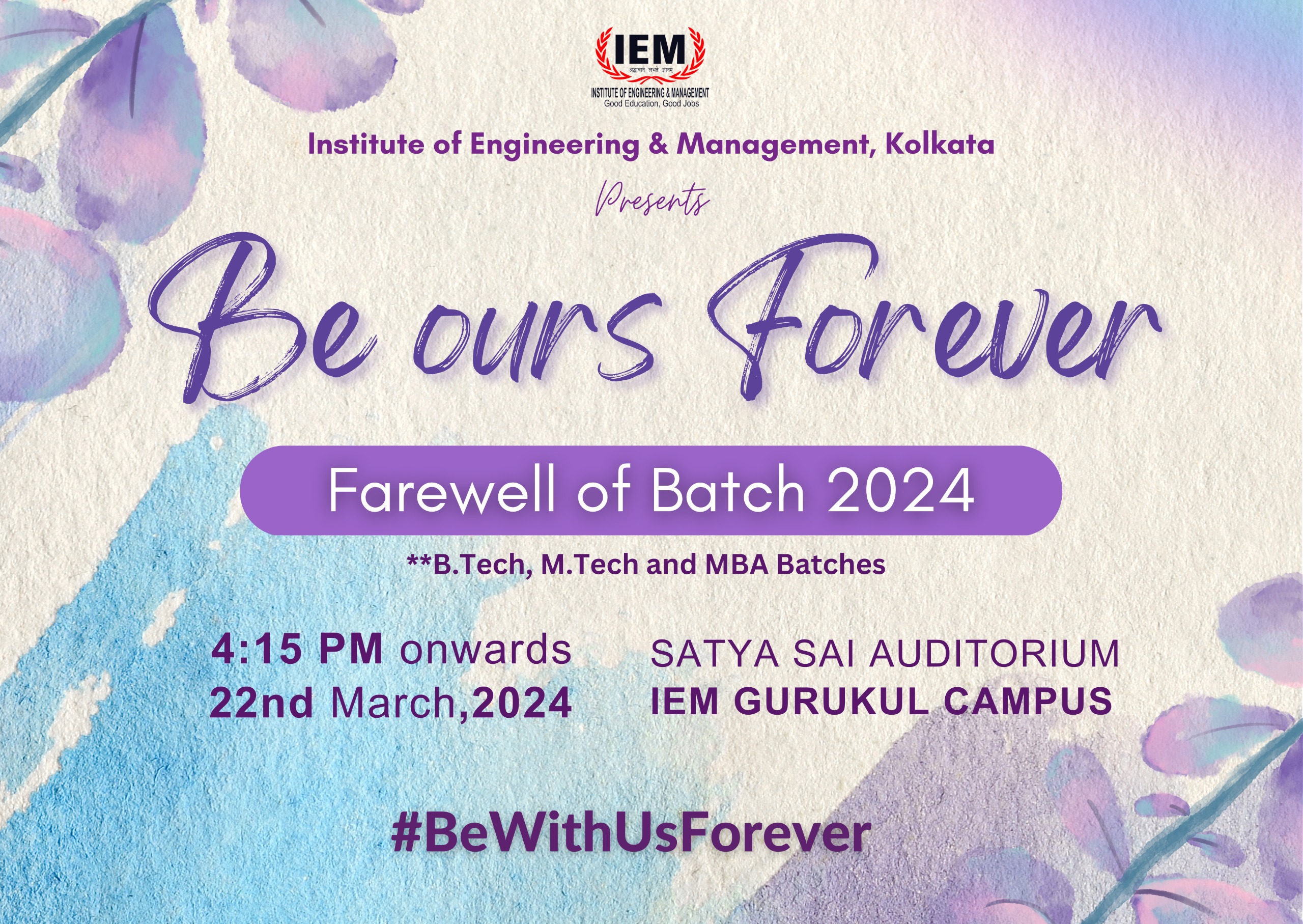 Be Ours Forever: Farewell of Batch 2024