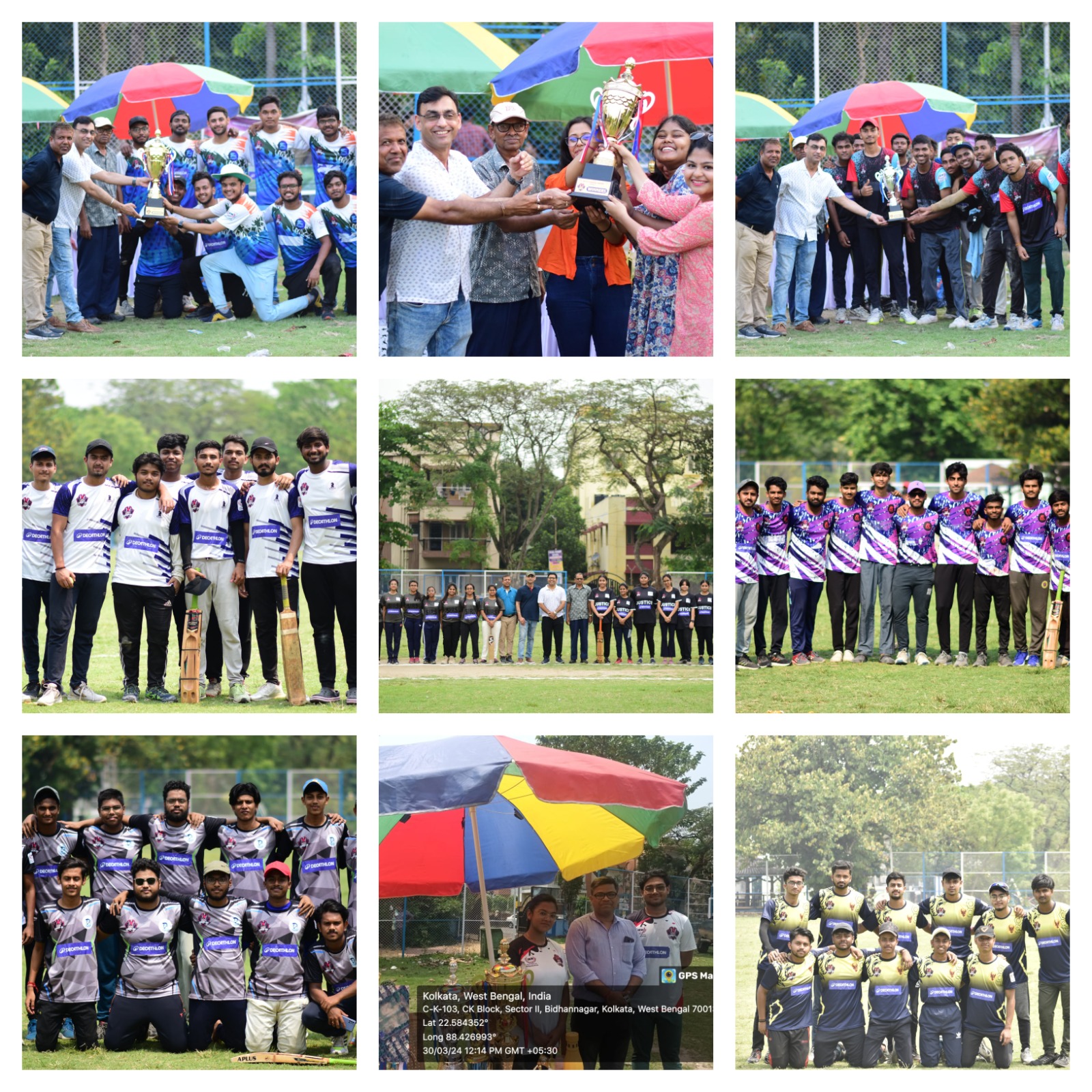 Intra-campus Cricket Tournament organized on IEM Ashram campus