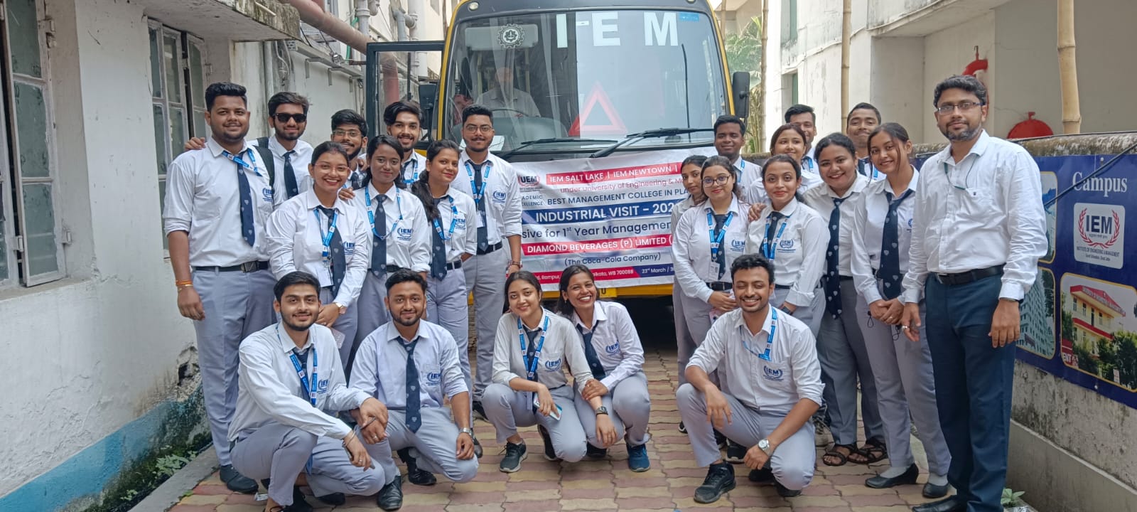 Industrial Visit -organized By IEM MBA department