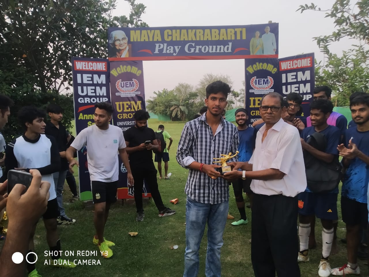 Annual Interdepartmental football tournament