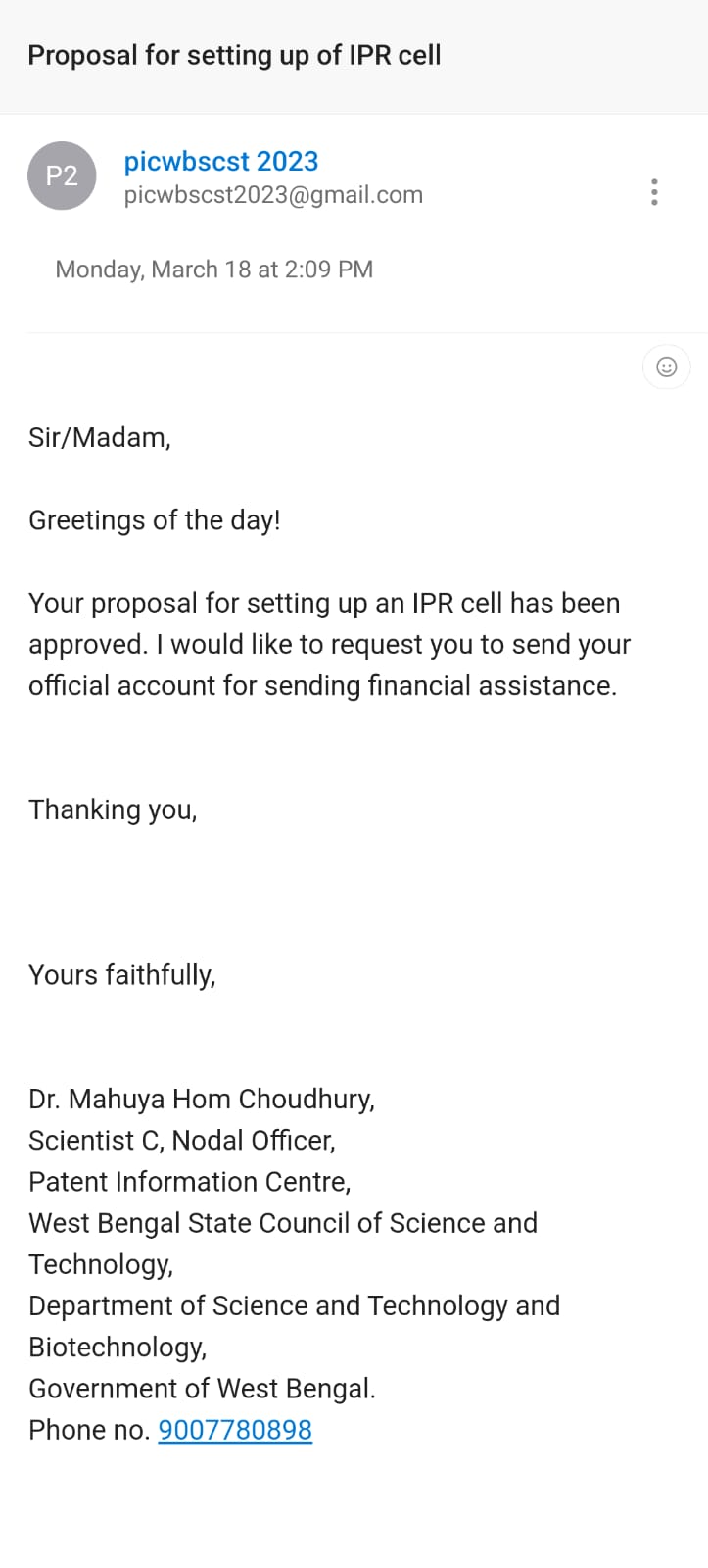 IEM Kolkata under UEM Kolkata got Funding and Mentorship Support