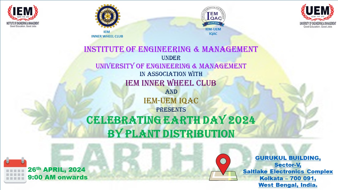 Celebration of  World Earth Day