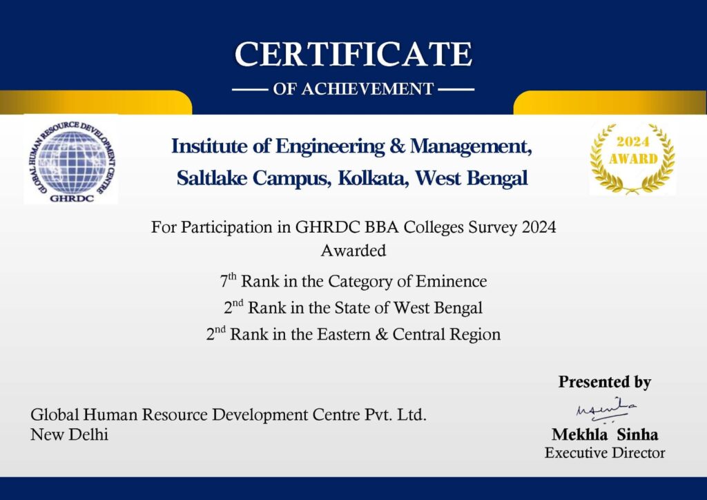 Certificate of Achievement