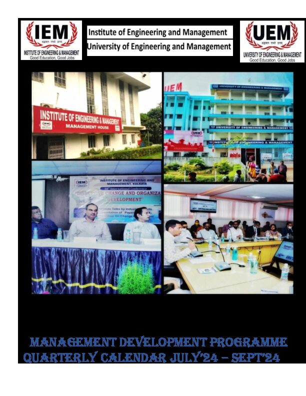 MDP calendar for Q4 2024 (July-Sept)