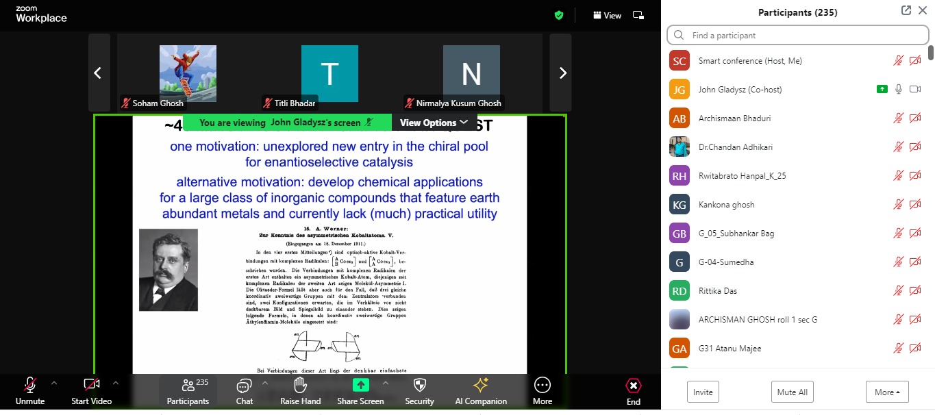 Distinguished Foreign Lecture