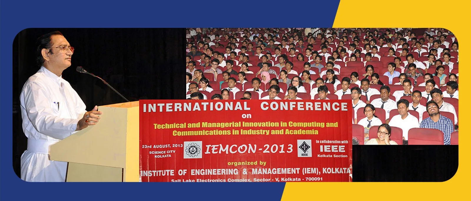 Prof. Satyajit Chakrabarti at IEMCON-2013